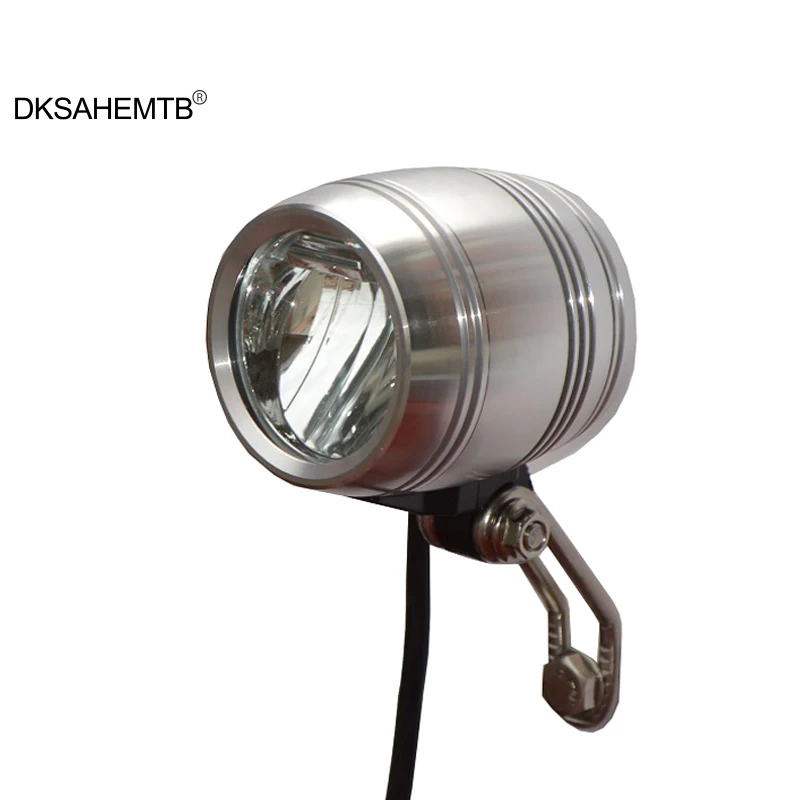 Передняя фара для велосипеда ступицы Динамо с кабелем заднего света Compact Bright MJ |