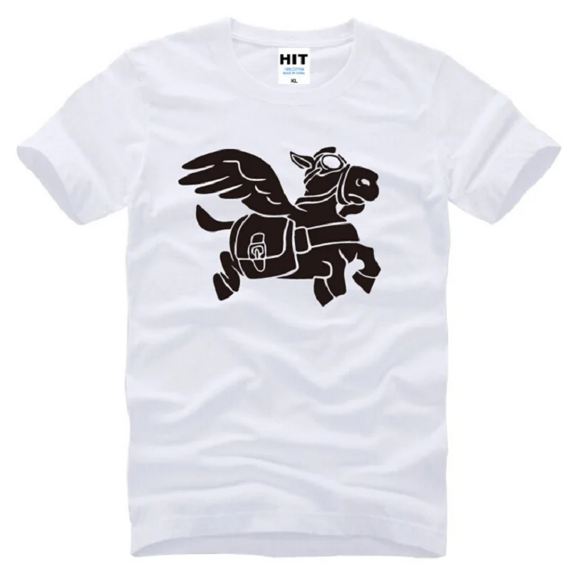  New Dota 2 Game T Shirts Men Cotton Loose Short Sleeve Flying God Donkey Printed Mens T-Shirt Fashi