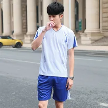 Стиль быстросохнущая майка для видов спорта на открытом воздухе сухой комплект короткий рукав Мужская нападение куртка