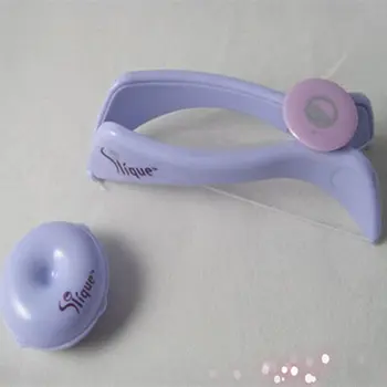 

Women Plastic Cotton Modern Hair Facial Body Removal Threading Threader Epilator System Slique Design Tools