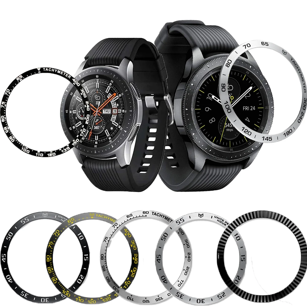 Горячий металлический Безель кольцо чехол для Samsung Galaxy Watch 46 мм/42 мм/Gear S3 Стайлинг