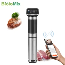 

BioloMix 5th Generation Stainless Steel WiFi Sous Vide Cooker IPX7 Waterproof Thermal Immersion Circulator Smart APP Control