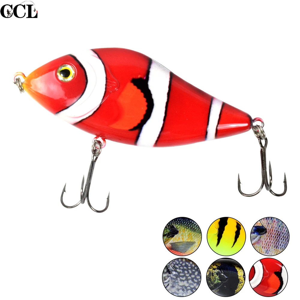

10CM 45G Slow Sinking Jerkbait Lure High Quality Pike Muskie Wobbler Fishing Lures
