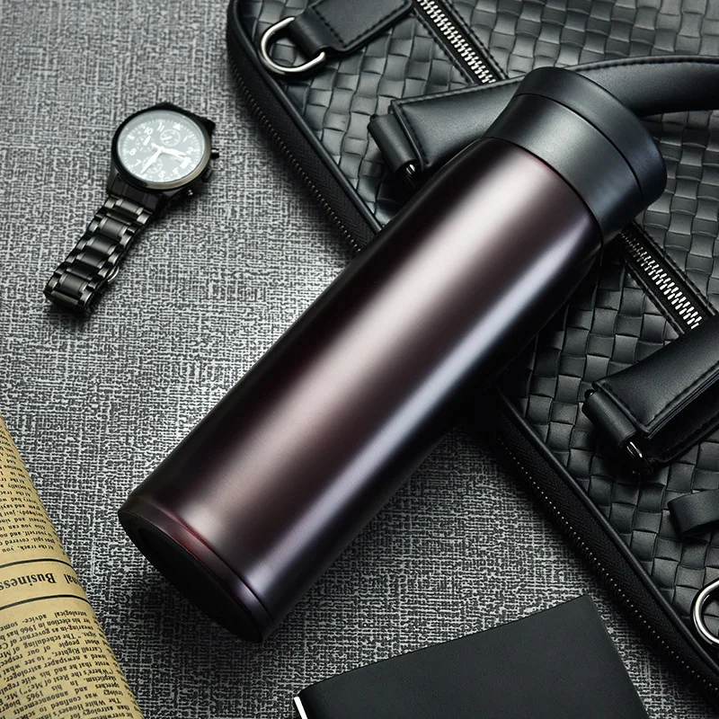

304 Stainless Steel Spacious Insulated Cup Punk Cup Car Mounted Advertisement Portable Bottle Gift Customization