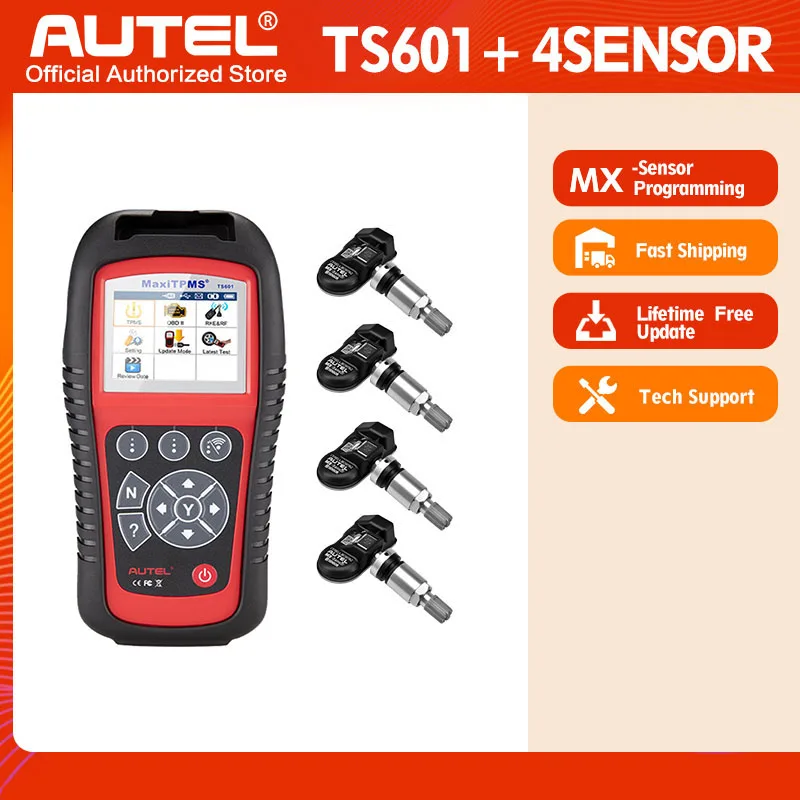Диагностический инструмент AUTEL MaxiTPMS TS601 Автомобильный сканер OBD2 автомобильный