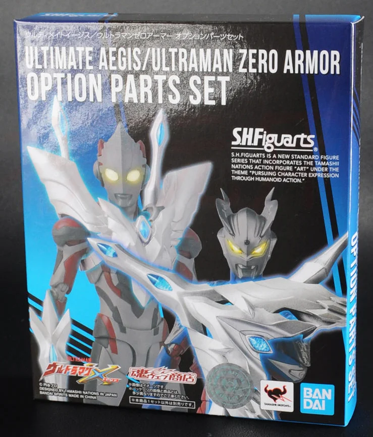 BANDAI SPIRITS Tamashii Наций S.H. Figuarts SHF эксклюзивная фигурка Ultimate AEGIS Ultraman Zero Armor Option Parts