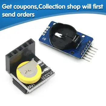 

DS3231 AT24C32 IIC Module Precision Clock Module DS3231SN Memory module DS3231 mini module Real Time 3.3V/5V For Raspberry Pi