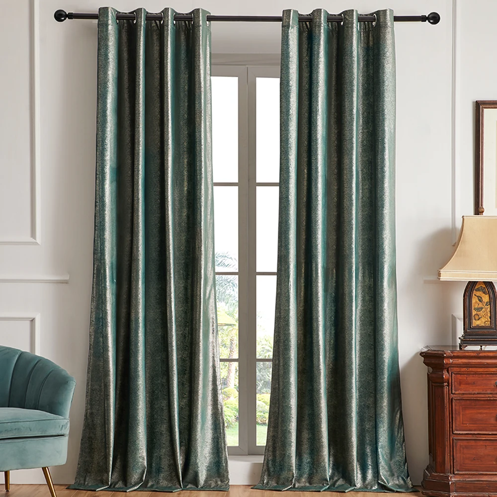 Luxury Blackout Curtains for The Bedroom Living Room Curtain Drapes Window 2020 Modern Velvet The Curtains