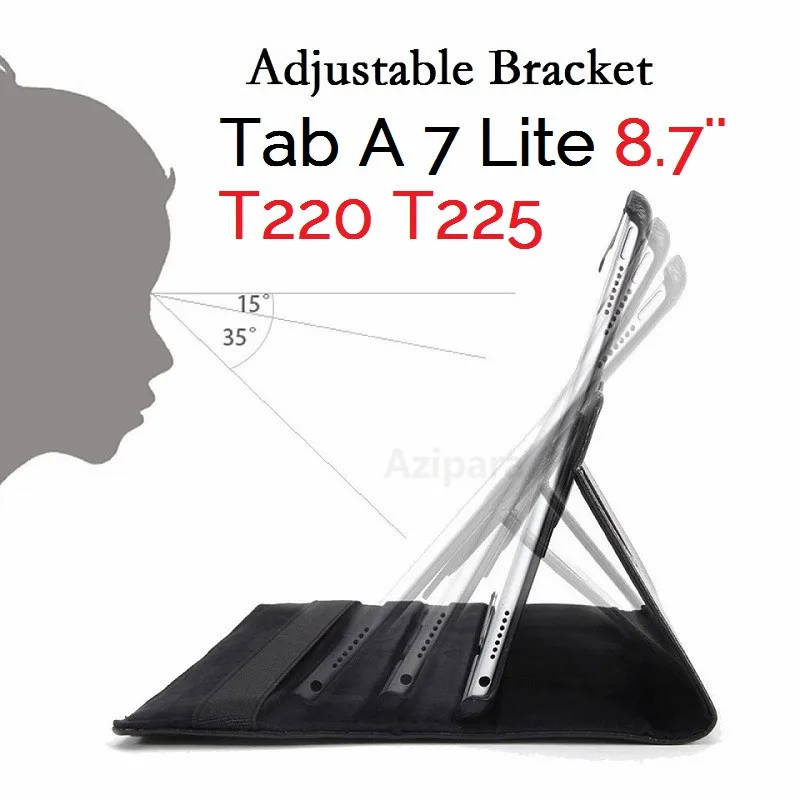 Inteligente do Plutônio para Samsung Galaxy Tab Tampa de Rotação 360 a7 Lite 8.7 8.7 8.7 T220 T225 2023 Case - Imagem 3