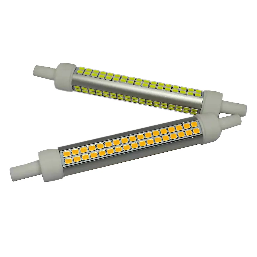 R7S светодиодный светильник с регулируемой яркостью 118 мм 10 Вт 220 В 1428000LUX Замена галогенной лампы 500 Вт теплый белый для прожектора 1 шт. упаковка