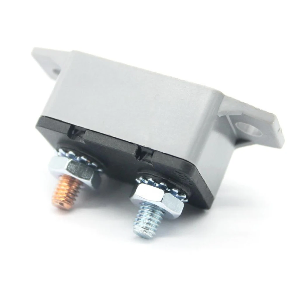 Support For Manual Fuse Reset Of Automatic Circuit Breaker For RV Maine Camper 12V-24V 50A