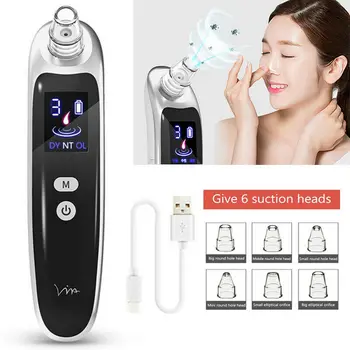 

USB Electric Face Nose Blackhead Remover Pore Deep Cleansing Pimple Acne Vacuum Suction Facial Skin Care Tools