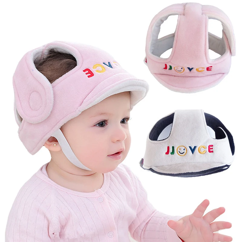 Baby Hat Protective Helmet Head Toddler Walking Safety Helmet Cotton Anti Collision Kids