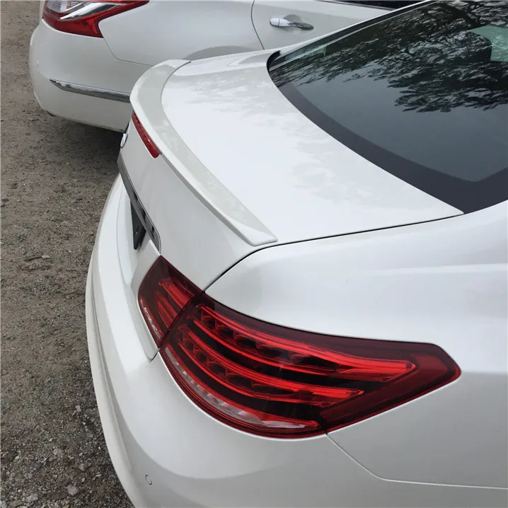 Спойлер для W212 W207 2008 2015 Mercedes Benz E class coupe ABS пластик Материал заднее крыло
