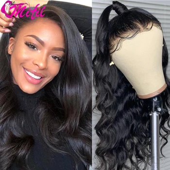 

Mifil Malaysian Hair Wig 13x4 Body Wave Lace Front wig 150% Remy 360 Full Lace Wig Human Hair Transparent Lace Wigs Pre Plucked