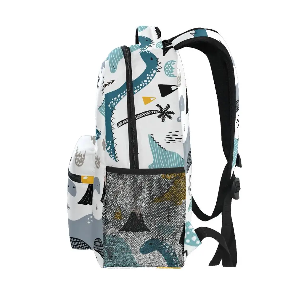 New Dinosaur Printing  School Bag Children Backpack Boy Girl School Backpack Cartoon animal Student Bag for kids book Backpack