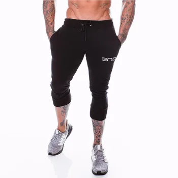 

Men Sportswear Drawstring Waist Sports Trousers Gym Joggers Pants Zipper Pockets Sweatpants Track Pants Running