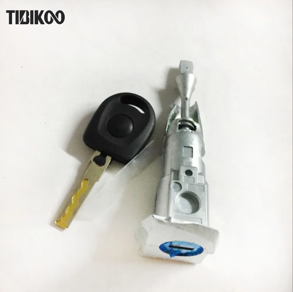 Car Lock Cylinder for VW Touareg Left Door Centre Control Door Auto Core  for Drivig Door  (2)