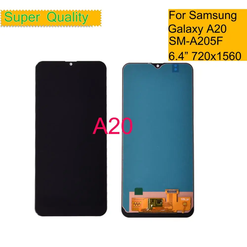 INCELL для Samsung Galaxy A20 A205 10 шт./лот сменный ЖК экран A205F сборка дисплея|Экраны
