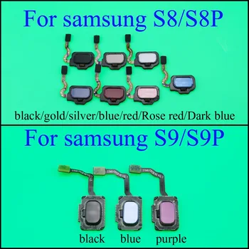 

Fingerprint Sensor Home Button Flex Cable For Samsung Galaxy S8 S9 Plus G950f G955f G960F G965F Touch ID Return Key Replacement