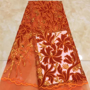 

2BZL-20.41406 New design good looking french lace fabric african lace fabric with embroidery mesh tulle fabric