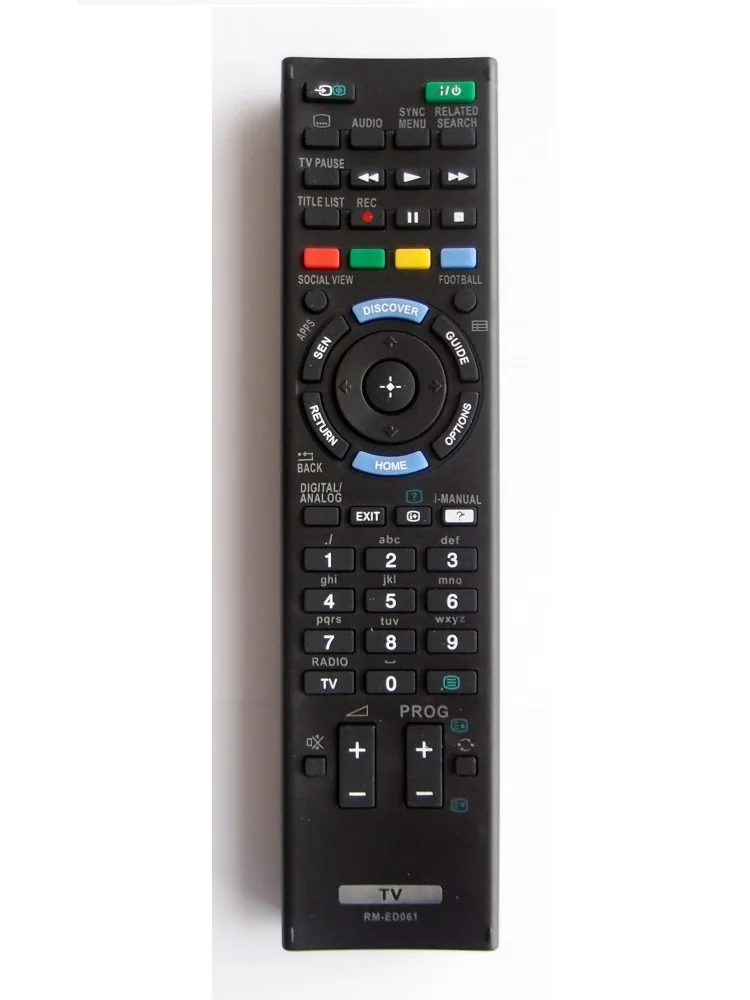 Пульт ДУ для Sony RM ED061 LCD TV KDL-42W828B KDL-50W805B KDL-50W817B KDL-50W828B KDL-32W705B KDL-32W706B KDL-40W605B |