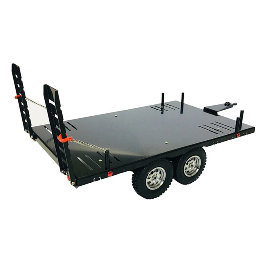 

Rc Toys Cars Upgrade Parts Aluminum Alloy Trailer (420*250mm) For 1/10 Scale RC Crawler Car TRAXXAS TRX-4 AXIAL SCX10 II 90046