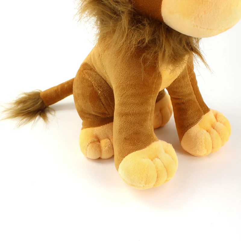 27-29 см Король Лев Плюшевые игрушки мультфильм Simba мягкая чучела кукла животного для Рождественский подарок