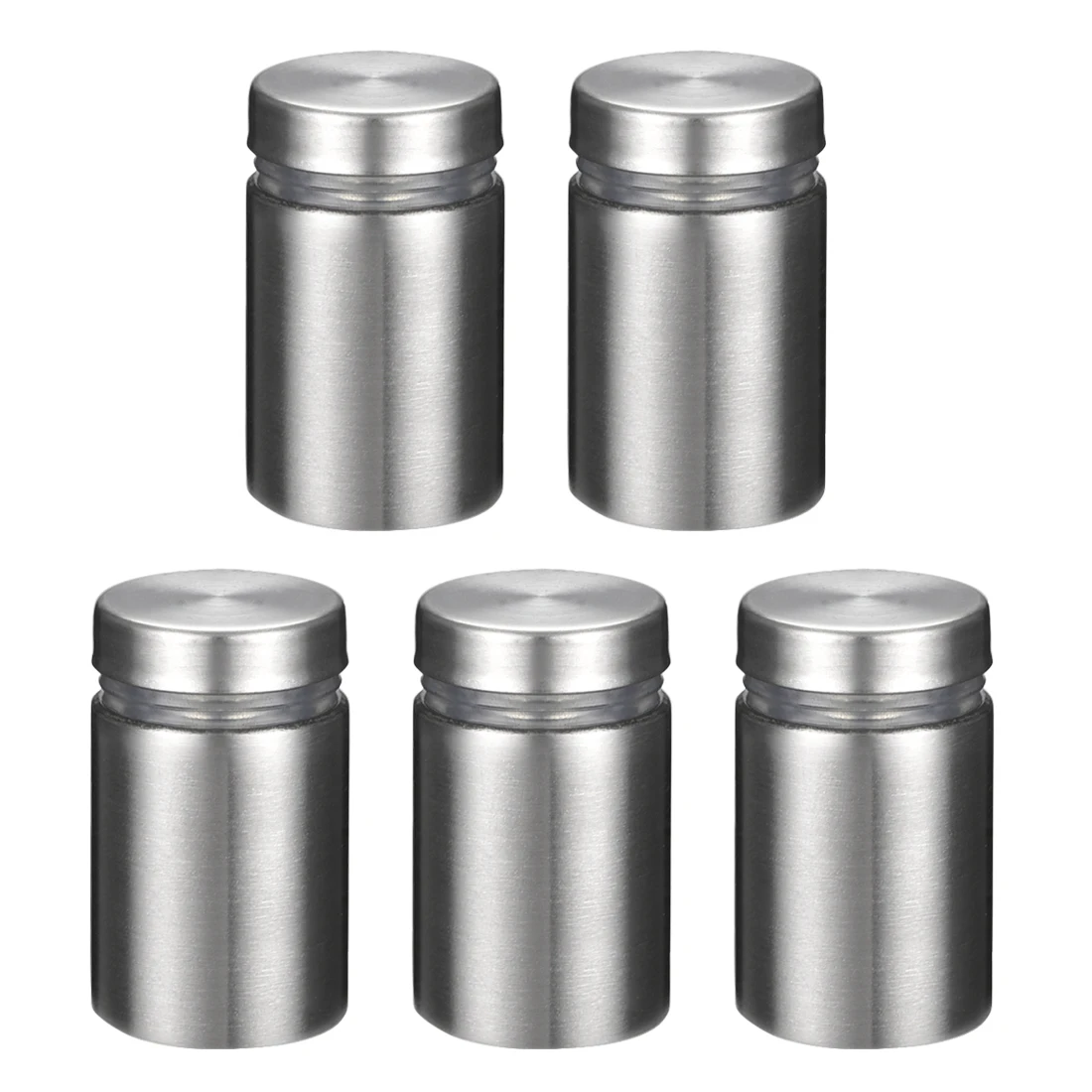 

uxcell Sign Standoffs Mounts Wall Glass Standoff Advertising Nails 19mm x 25mm 5pcs