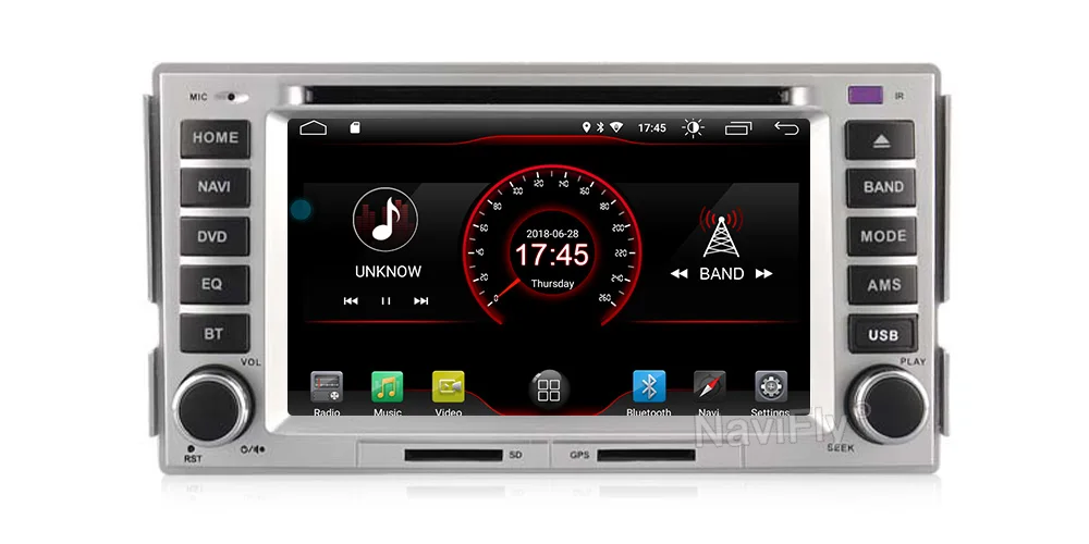 2din Android 9,0 автомобильный Радио dvd-плеер для HYUNDAI SANTA FE 2006 2007 2008 2009 2010 2011 2012 Мультимедиа gps навигация wifi RDS