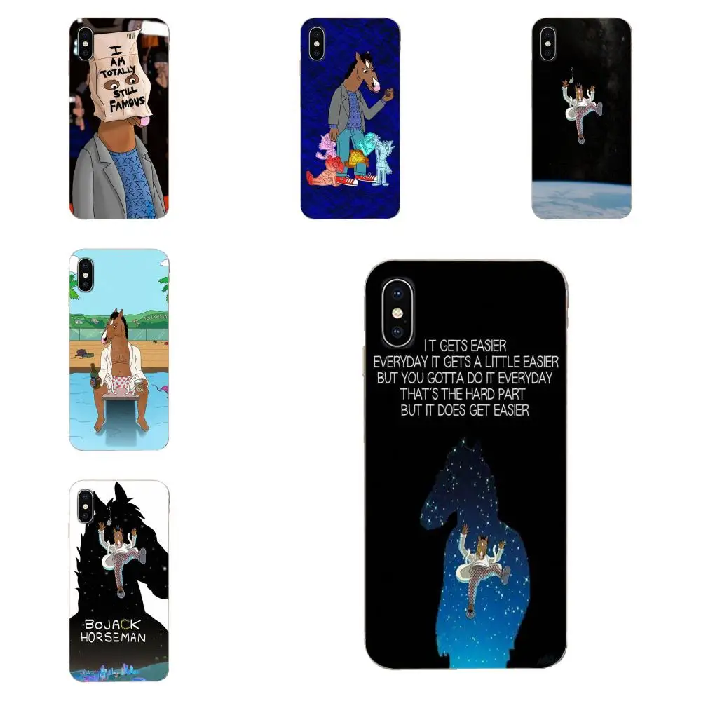 Чехол из ТПУ для Xiaomi Redmi Mi 4 7A 9T K20 CC9 CC9e Note 7 8 9 Y3 SE Pro Prime Go Play Bo Jack Horseman | Мобильные