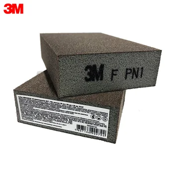 

Manual Sanding Tools 3M 63197 Home Improvement Paint Application Painting Supplies Wall Treatments grind Polish polishing grindeng Wood working Sponge four-sided FIN hard CRS soft Abrasive Tools Tool