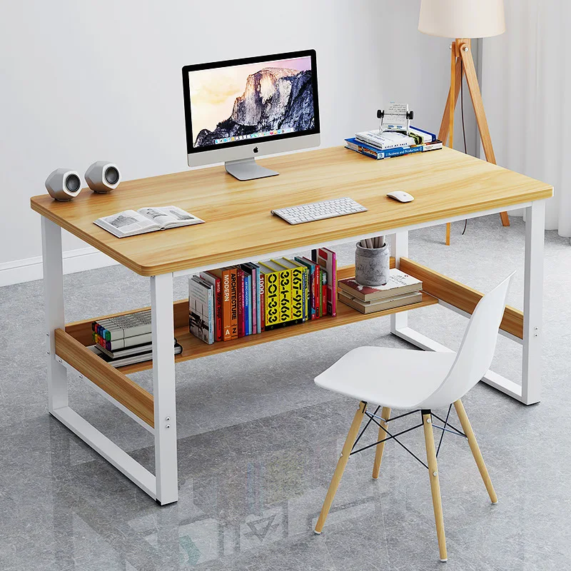 

SimplicITy Desktop Computer Desk Household Minimalist Modern Students Bedroom Desk Learning Writing Desk Province Space Office D