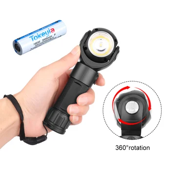 

7-Mode Flashlight Torch+ 2000mAh Li-ion Rechargeable 18650 MSDS Battery