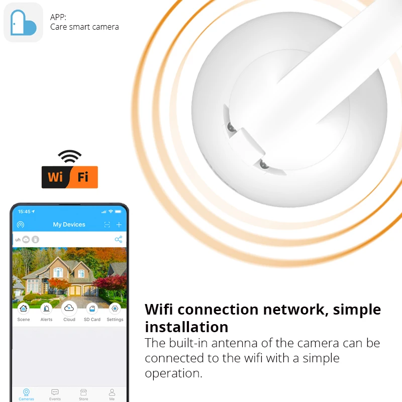 Уличная Ip камера Wifi Cctv Мини Ptz камера Домашняя безопасность 360 камера 2mp HD 1080p Беспроводное видеонаблюдение Onvif скоростная купольная