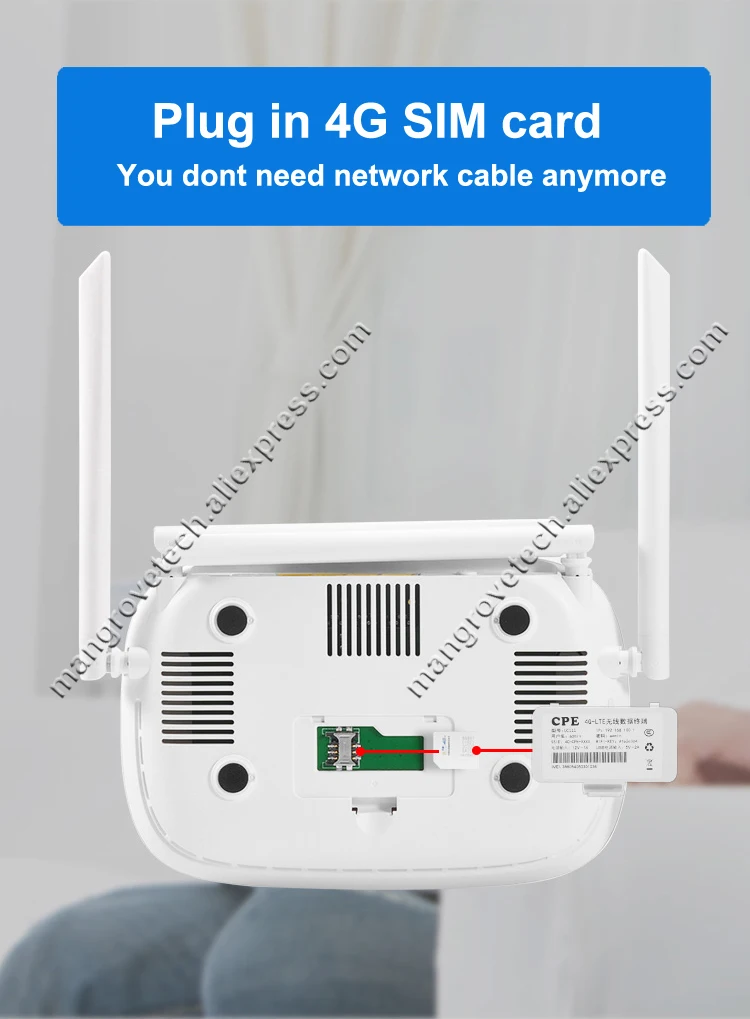 4G wifi роутер 4G lte cpe SIM карта wifi роутер 300m CAT4 32 wifi пользователи роутер RJ45 WAN LAN закрытый lte CPE беспроводной роутер