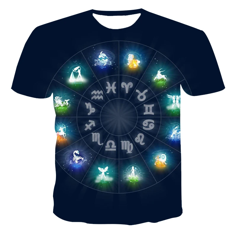 

3D T-Shirt Summer New Animal Cartoon Men's And Women's T-Shirt Short Sleeve T-Shirt (Customizable)