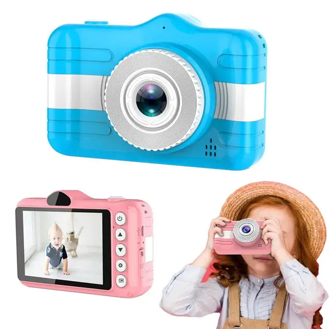 X600 1080P HD Mini Digital Camera for Kids Children Educational Toys Waterproof Video Camera with 3.5Inch Display Screen 1