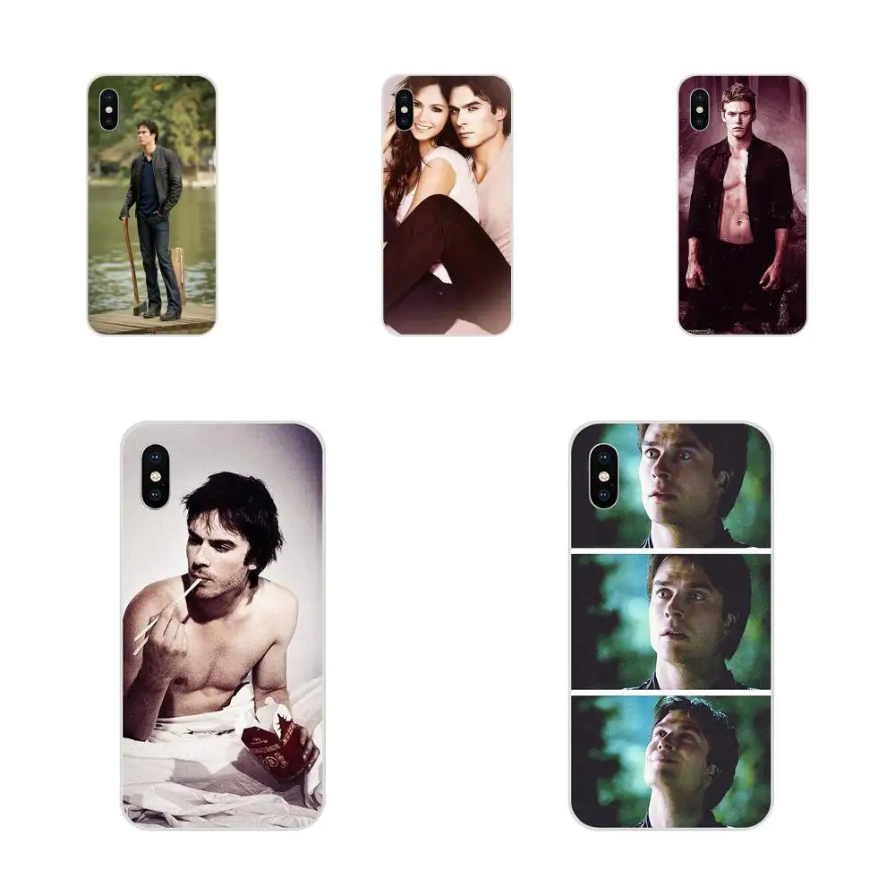 

For Galaxy Alpha Note 10 Pro A10 A20 A20E A30 A40 A50 A60 A70 A80 A90 M10 M20 M30 M40 Soft Cases Fundas Vampire Diary Damon Cute