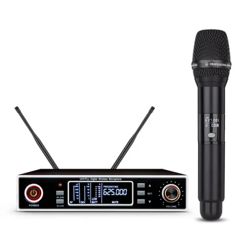 

ERZHEN 1 Handheld UHF Frequencies Dynamic Capsule 1 channels Wireless Microphone for Karaoke System 3300