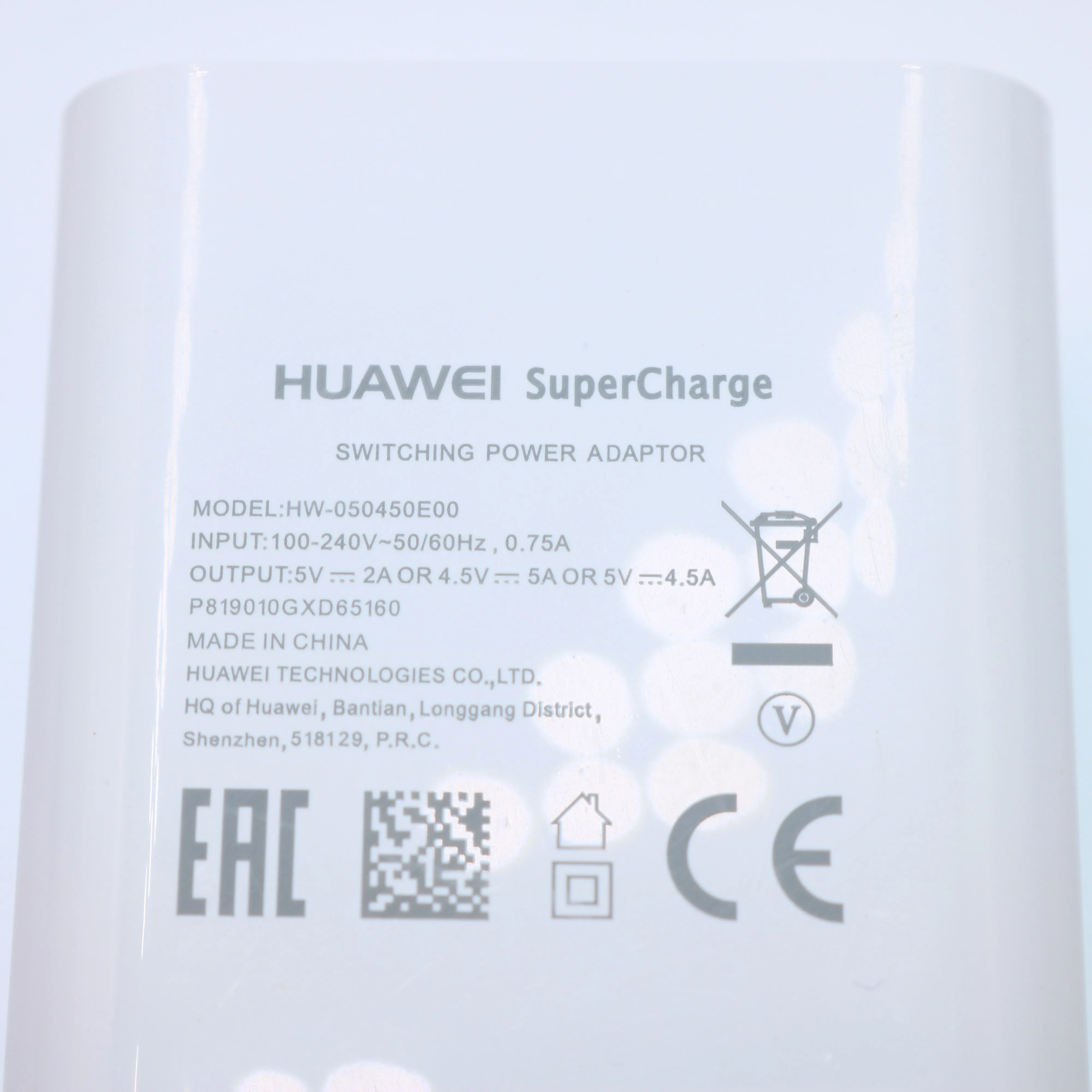 HUAWEI Supercharge супер зарядное устройство для быстрой зарядки адаптер для mate 20 9 10 pro P20 Pro P30 Honor 10 20 V20