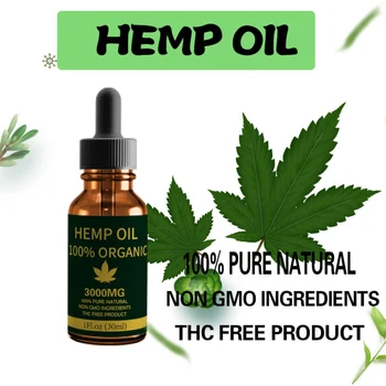 

30ml Hemp Seed Oil Massage Oil Nourishing Skin Relieve Muscle Pain Soothing Stress Improve Sleeping Essential Oil Q1