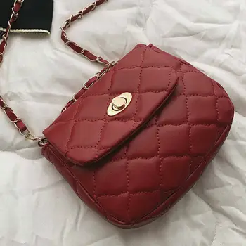 

Crossbody Bag for Women Plaid Pattern Shoulder Bag Ladies Faux Leather Messenger Bag