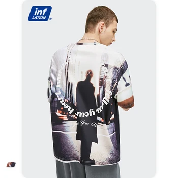 Men's over-sized graphic printed Tee