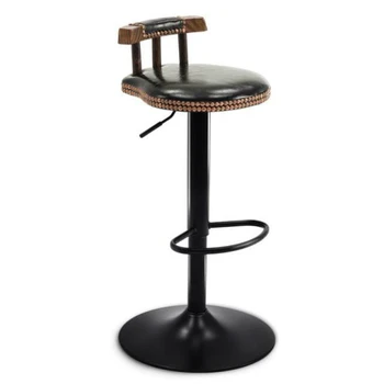 

Bar Chair, Solid Wood High Stool, Front Desk Chair, Chair, Back Chair, Bar Table, Chair, Northern Europe Bar Stool, Household Hi
