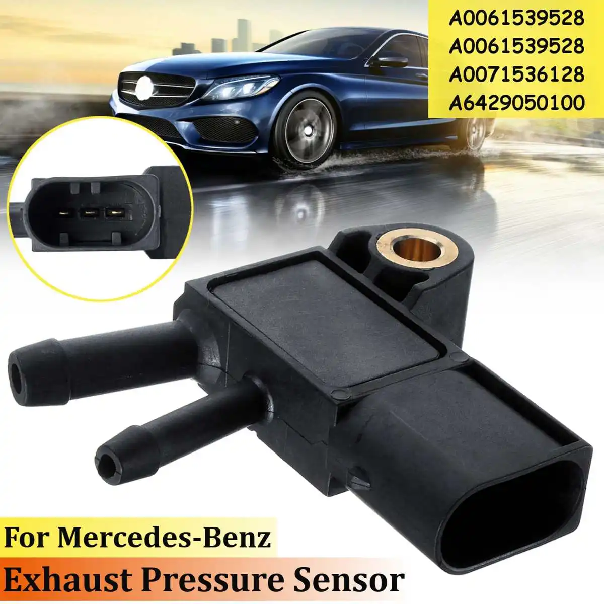 

Exhaust Pressure Sensor For Mercedes for Benz A C E G Clk Cls Glk Slk Sprinter Viano Vito Mixto Smart 0281006279 A0061539528