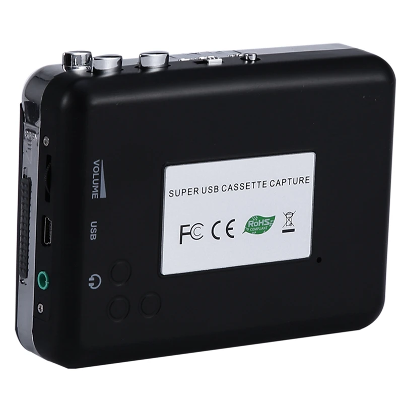 12 В USB Кассетный плеер лента для ПК MP3 CD коммутатор конвертер Захват аудио музыкальный плеер с наушниками