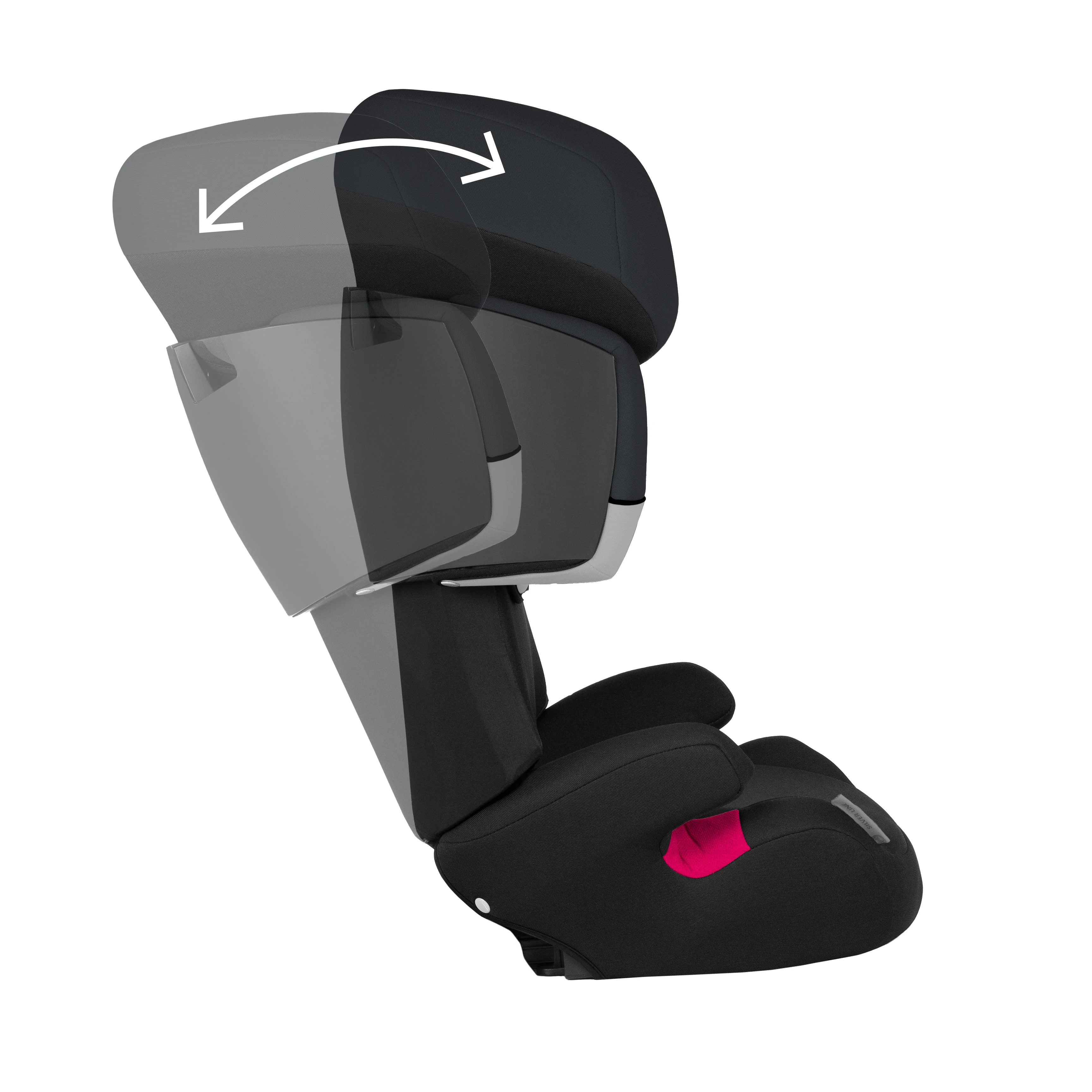 Автокресло детское Cybex Solution X-Fix Pure Black
