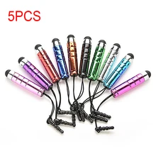 5 шт. Универсальный экран Стилус емкостный ручка и пылезащитный Разъем для/планшета для samsung подарки