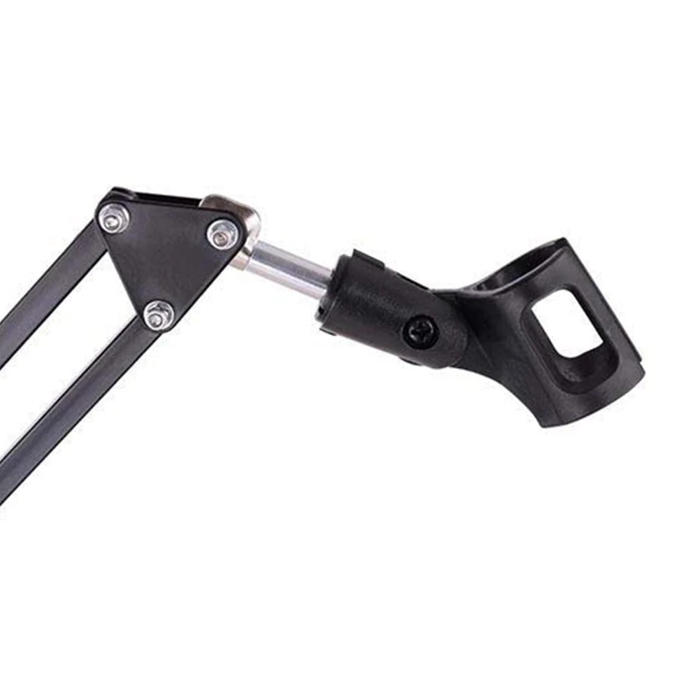 Профессиональная студийная записывающая микрофонная клипса зажим для вещания профессиональный держатель микрофонная стойка Настольный монтаж
